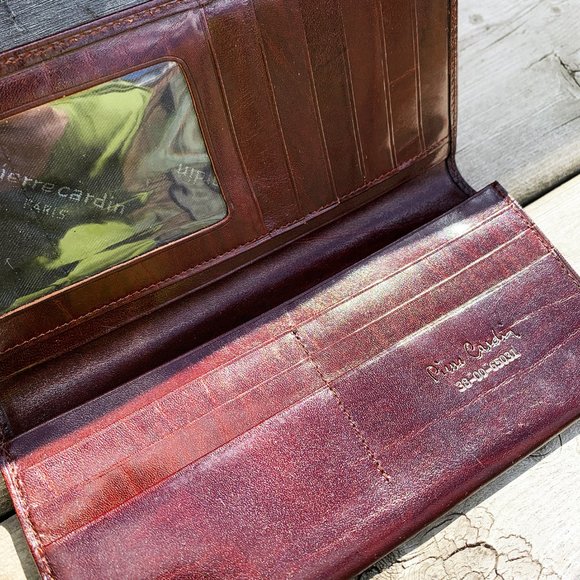 Vintage Pierre Cardin Leather Wallet - Picture 3 of 3